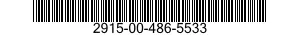 2915-00-486-5533 VALVE,PLUG 2915004865533 004865533