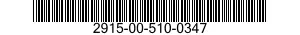 2915-00-510-0347  2915005100347 005100347