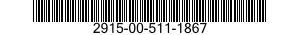 2915-00-511-1867  2915005111867 005111867