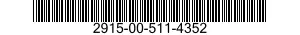 2915-00-511-4352  2915005114352 005114352