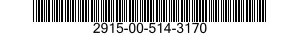 2915-00-514-3170 SPRING,HELICAL COMP 2915005143170 005143170