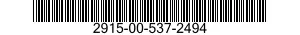 2915-00-537-2494  2915005372494 005372494