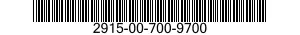 2915-00-700-9700  2915007009700 007009700