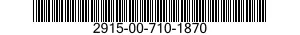 2915-00-710-1870  2915007101870 007101870