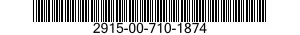 2915-00-710-1874  2915007101874 007101874