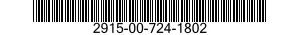 2915-00-724-1802  2915007241802 007241802
