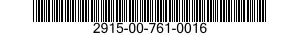 2915-00-761-0016  2915007610016 007610016