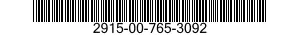 2915-00-765-3092  2915007653092 007653092