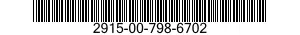 2915-00-798-6702 PLUG ASSEMBLY 2915007986702 007986702