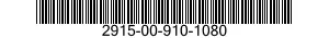 2915-00-910-1080  2915009101080 009101080