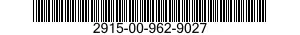 2915-00-962-9027  2915009629027 009629027