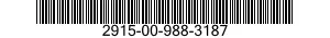 2915-00-988-3187  2915009883187 009883187