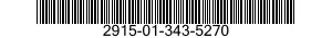 2915-01-343-5270 VALVE,FUEL-AIR MIXTURE CONTROL,AUTOMATIC 2915013435270 013435270