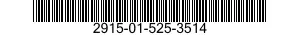 2915-01-525-3514 FILTER ELEMENT,FLUID 2915015253514 015253514
