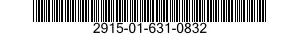 2915-01-631-0832 TUBE ASSEMBLY,AIRCRAFT ENGINE 2915016310832 016310832