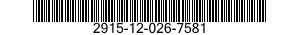 2915-12-026-7581  2915120267581 120267581