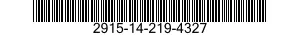 2915-14-219-4327  2915142194327 142194327