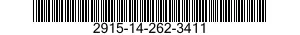2915-14-262-3411 ACCUMULATOR,HYDRAULIC 2915142623411 142623411