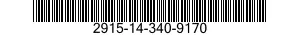 2915-14-340-9170 NOZZLE,CARBURETOR 2915143409170 143409170