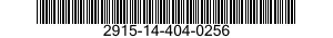 2915-14-404-0256  2915144040256 144040256
