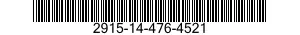 2915-14-476-4521 NOZZLE,CARBURETOR 2915144764521 144764521