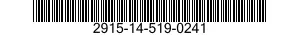 2915-14-519-0241 TUBE ASSEMBLY,AIRCRAFT ENGINE 2915145190241 145190241