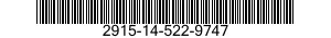 2915-14-522-9747 TUBE ASSEMBLY,AIRCRAFT ENGINE 2915145229747 145229747
