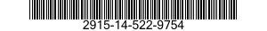 2915-14-522-9754 TUBE ASSEMBLY,AIRCRAFT ENGINE 2915145229754 145229754