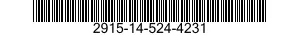 2915-14-524-4231 TUBE ASSEMBLY,AIRCRAFT ENGINE 2915145244231 145244231