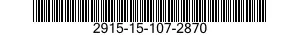 2915-15-107-2870 PUMP,FUEL,CAM ACTUATED 2915151072870 151072870