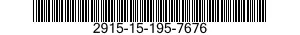 2915-15-195-7676 TUBE,ASSY (LH) 2915151957676 151957676