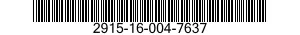 2915-16-004-7637 TUBE ASSEMBLY,AIRCRAFT ENGINE 2915160047637 160047637