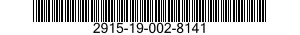 2915-19-002-8141 TUBE ASSEMBLY,AIRCRAFT ENGINE 2915190028141 190028141