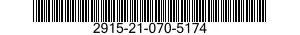 2915-21-070-5174 SPRING,HELICAL,COMPRESSION 2915210705174 210705174