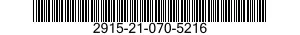 2915-21-070-5216 GASKET 2915210705216 210705216