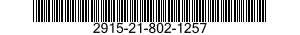 2915-21-802-1257 VALVE,GATE,AIRCRAFT 2915218021257 218021257