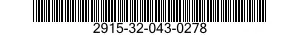 2915-32-043-0278 INDICATOR,PANEL 2915320430278 320430278