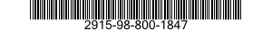 2915-98-800-1847 BOBBIN,AIR-FUEL CON 2915988001847 988001847