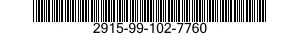 2915-99-102-7760 FILTER ELEMENT,FLUID,PRESSURE 2915991027760 991027760