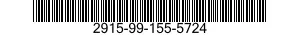 2915-99-155-5724 TUBE ASSEMBLY,AIRCRAFT ENGINE 2915991555724 991555724