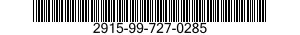 2915-99-727-0285 BRACKET,PIPE 2915997270285 997270285