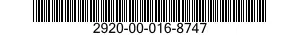 2920-00-016-8747  2920000168747 000168747