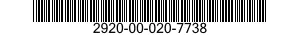 2920-00-020-7738  2920000207738 000207738