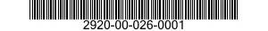 2920-00-026-0001  2920000260001 000260001
