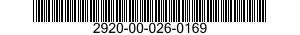 2920-00-026-0169  2920000260169 000260169