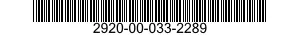 2920-00-033-2289  2920000332289 000332289
