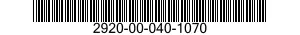 2920-00-040-1070  2920000401070 000401070
