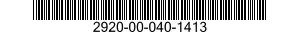 2920-00-040-1413 SPACER,STARTER CONT 2920000401413 000401413