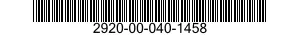 2920-00-040-1458  2920000401458 000401458