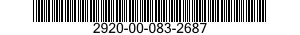 2920-00-083-2687  2920000832687 000832687
